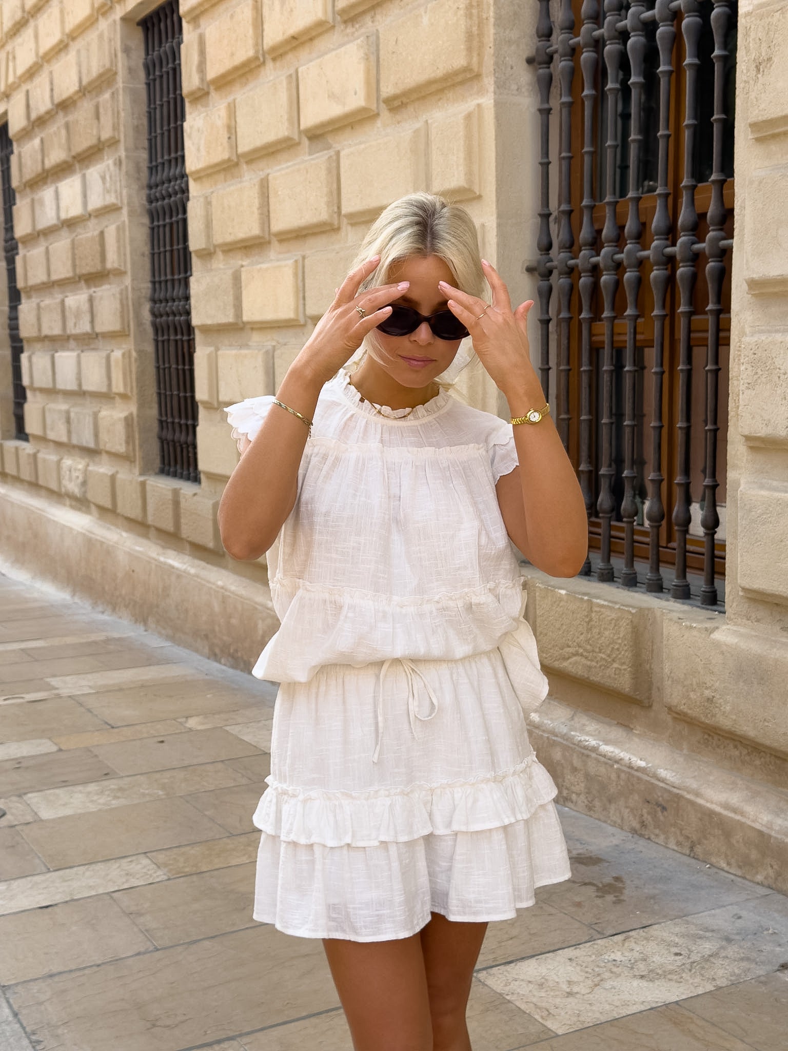 VMMIE Mini Skort - Snow White